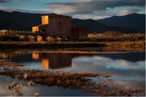 Casa Rossa Ximenes, nell’area della Diaccia Botrona (Castiglione della Pescaia), oggi. (Foto Luigi Zannetti)