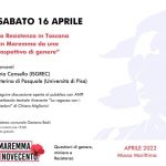 16 aprile, ore 15 | Biblioteca di Massa M.ma: “La Resistenza in Toscana e in Maremma da una prospettiva di genere” Eventi