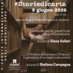 9 giugno, #Storiedicarta all’Isgrec per la Giornata internazionale degli archivi Eventi