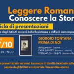 LEGGERE ROMANZI, CONOSCERE LA STORIA – primo appuntamento 17 ottobre Eventi