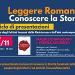 14 novembre, secondo appuntamento di LEGGERE ROMANZI, CONOSCERE LA STORIA In evidenza