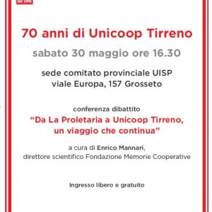 30 maggio: “Da la Proletaria a Unicoop Tirreno, un viaggio che continua” News